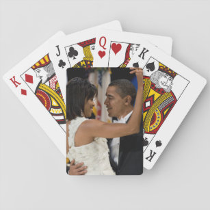 Barack and Michelle Obama Playing Cards