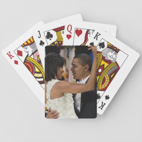 Barack and Michelle Obama Poker Cards