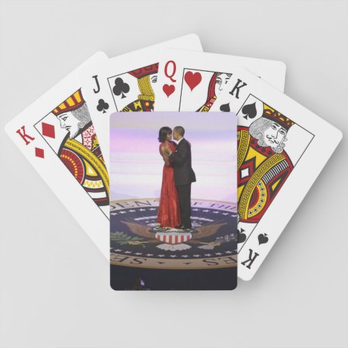 Barack and Michelle Obama Poker Cards