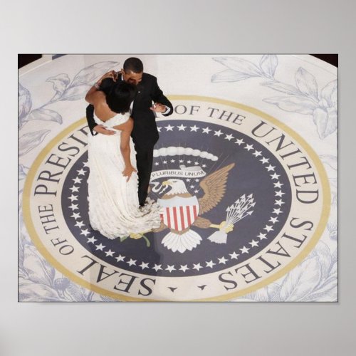 Barack and Michelle Obama Poster