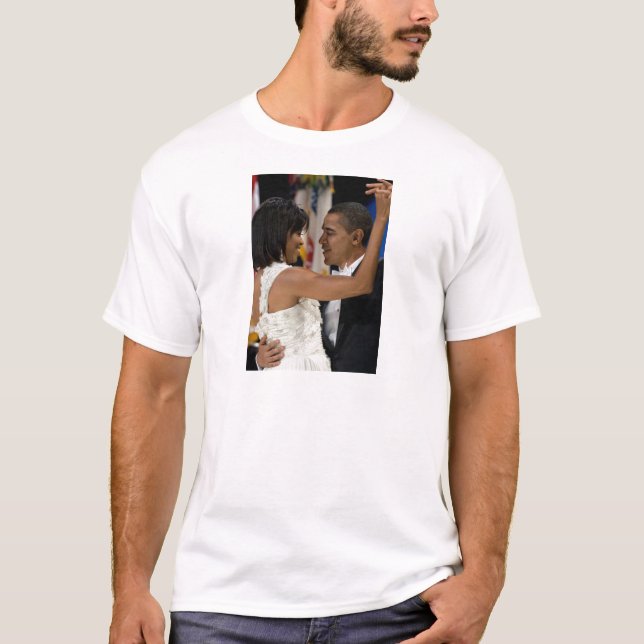 Barack and Michelle Obama T-Shirt (Front)