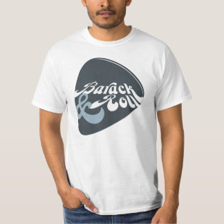Barack and Roll light Obama Tee