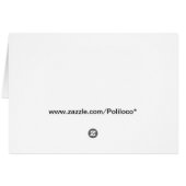 Barack & Bo Obama Cards (Back Horizontal)