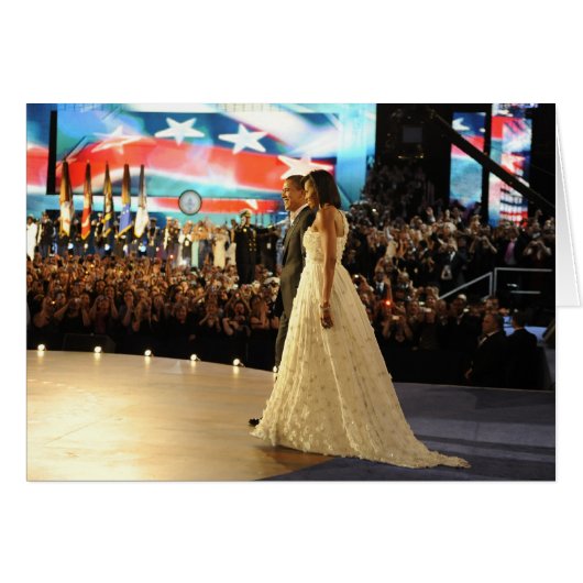 Barack & Michele Obama Cards (Front Horizontal)