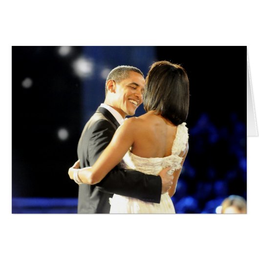 Barack & Michele Obama Cards (Front Horizontal)