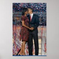 BARACK & MICHELLE OBAMA POSTER