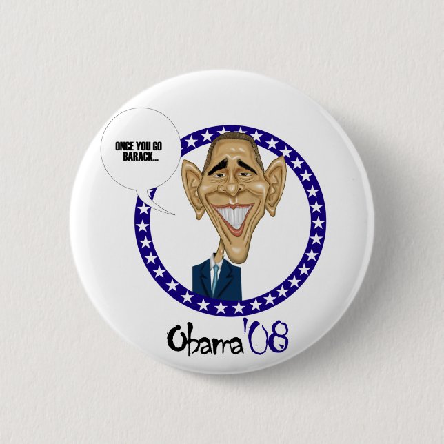 BARACK Obama'08 Button (Front)