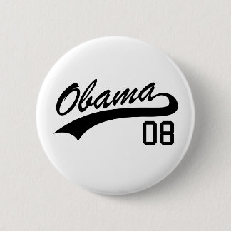 Barack Obama 2008 Jersey Button