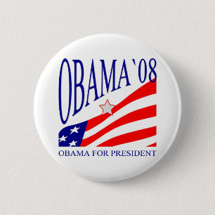 Barack Obama 2008 Pinback Button