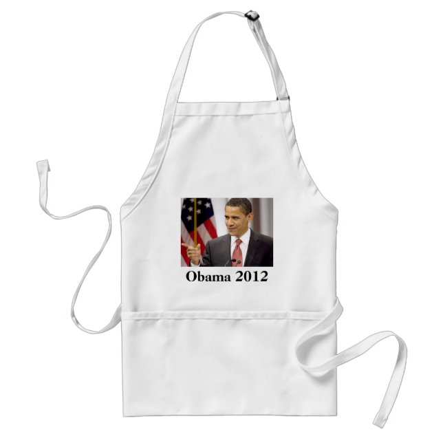 Barack Obama 2012 Adult Apron (Front)