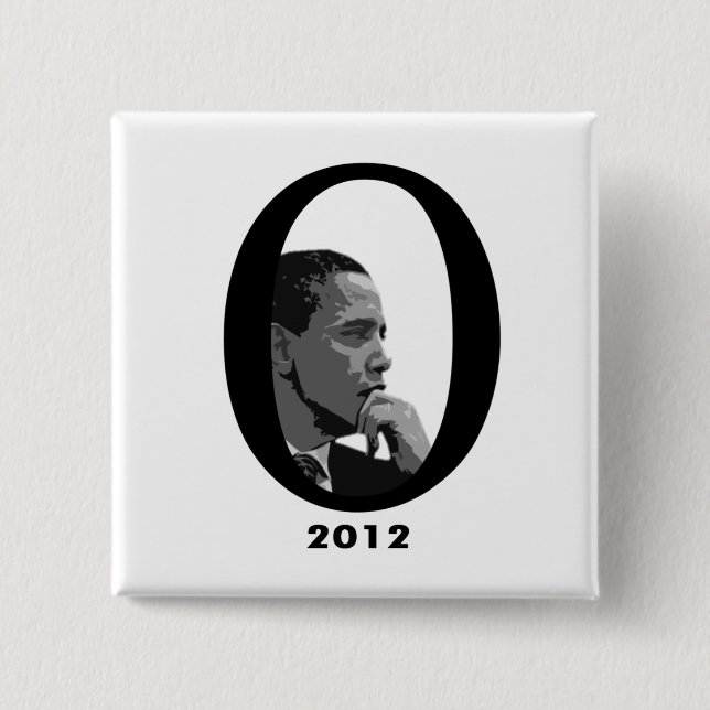 Barack Obama 2012 Button (Front)