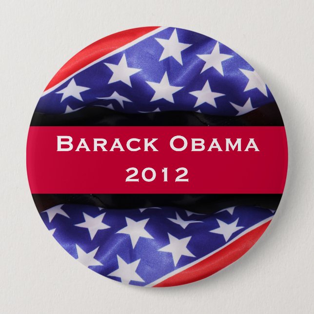 Barack OBAMA 2012 Campaign Button (Front)