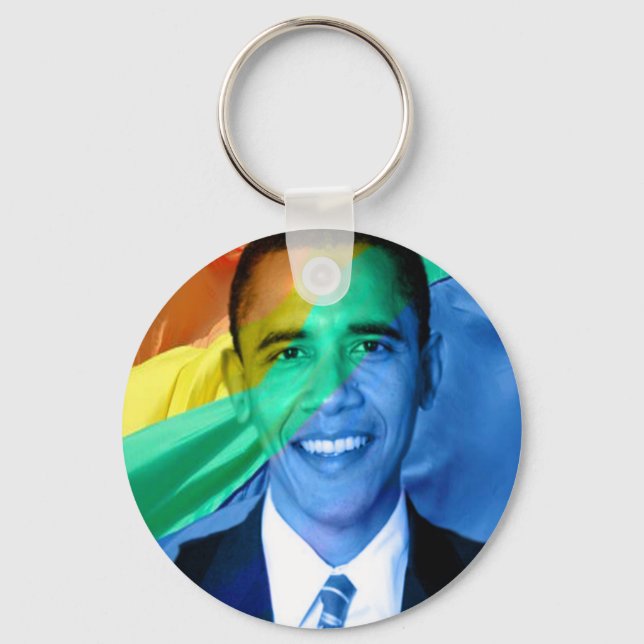 Barack Obama 2012 Keychain (Front)