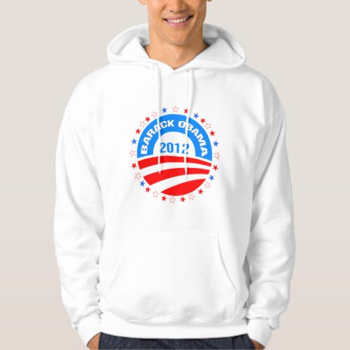 Barack Obama 2012 Logo Design Hoodie