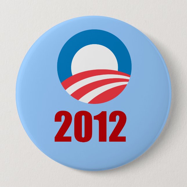 Barack Obama 2012 Pinback Button (Front)