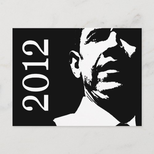 Barack Obama 2012 Postcard