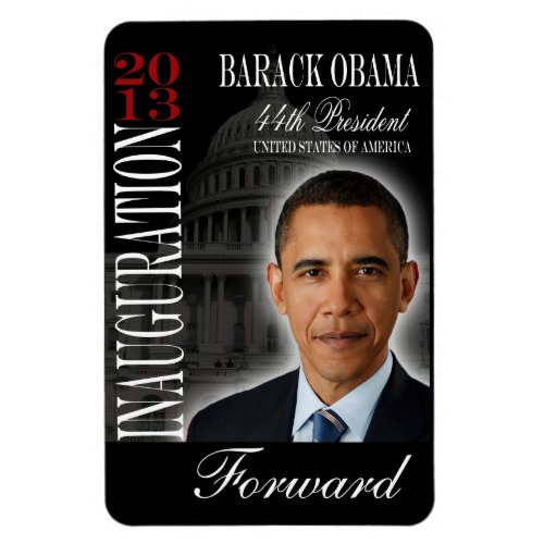 Barack Obama 2013 Inaguration Commemorative Magnet