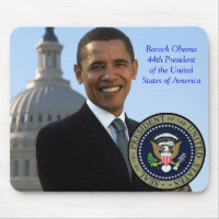Barack Obama 44th President Gold Seal