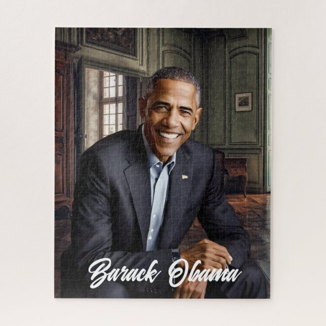  Barack Obama 44th President Jigsaw Puzzle (Vertical)