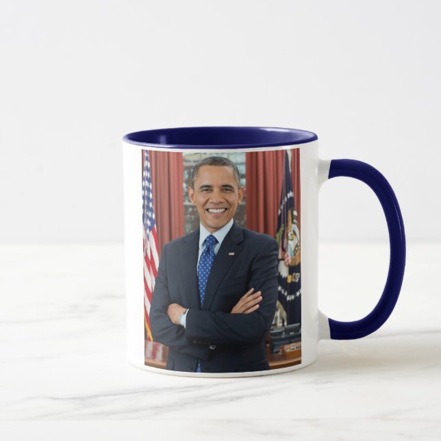 Barack Obama 44th President Mug (Right)