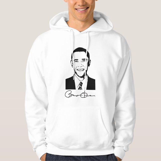 Barack Obama - Adult Hoodie (Front)