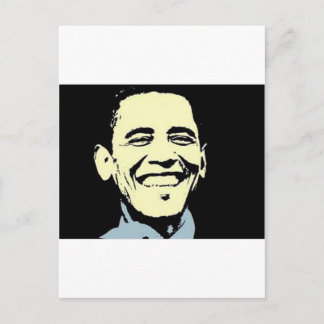 Barack Obama Art Postcard