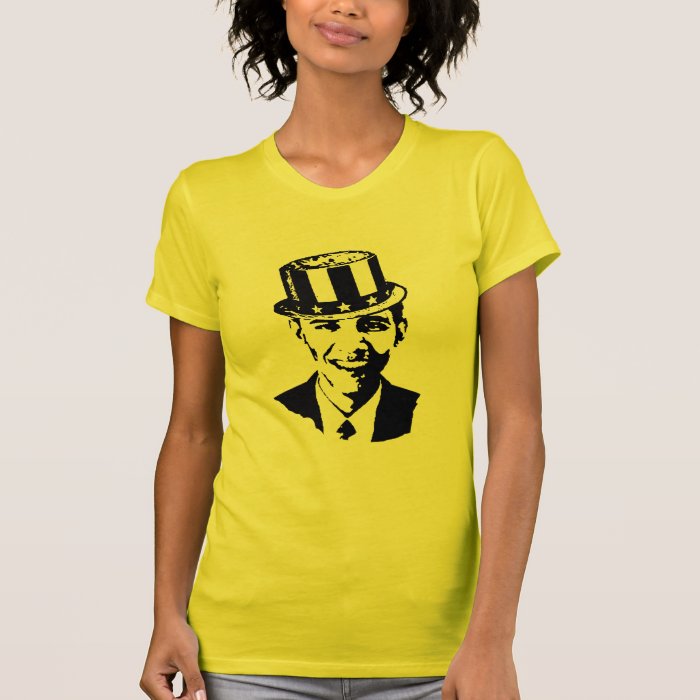 Barack Obama as Uncle Sam Tee Shirts