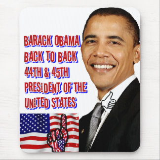 Barack Obama,Back To Back_ Mouse Pad