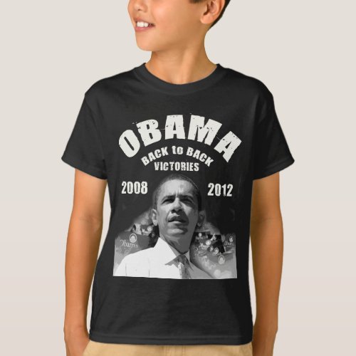 Barack Obama Back_to_Back Victory Items T_Shirt