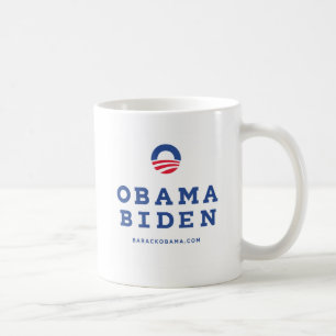Barack Obama Biden 2012 With "O" Logo Coffee Mug