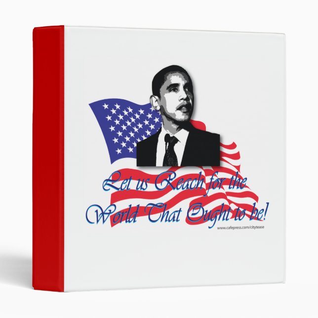 Barack Obama Binder (Front/Spine)