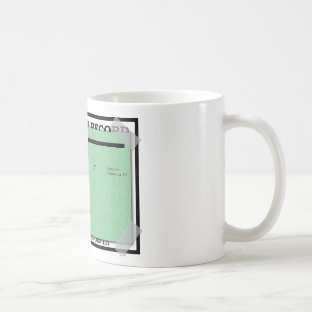 Barack Obama birth certificate Coffee Mug (Right)