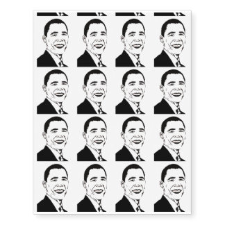 Barack Obama Black Lives Matter  Temporary Tattoos