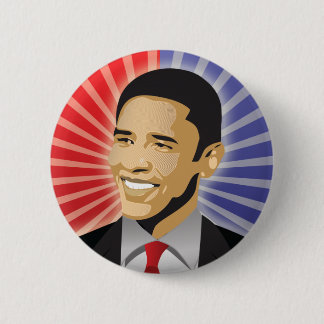 Barack Obama Bold Pinback Button
