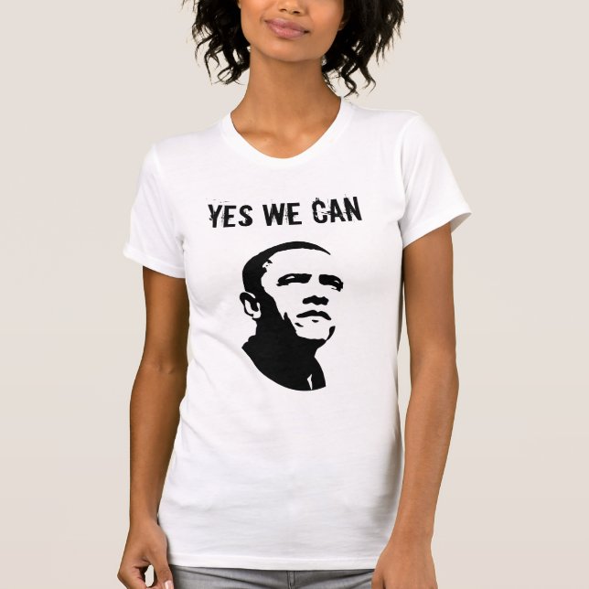 Barack Obama (Both sides) - Customized T-Shirt (Front)