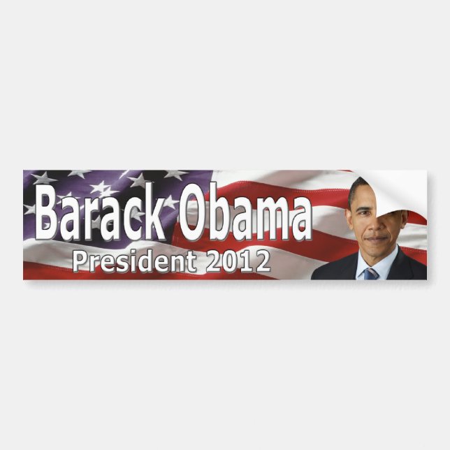 Barack Obama Bumper Sticker (Front)