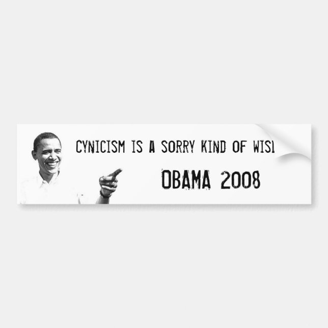 Barack Obama Bumper Sticker (Front)