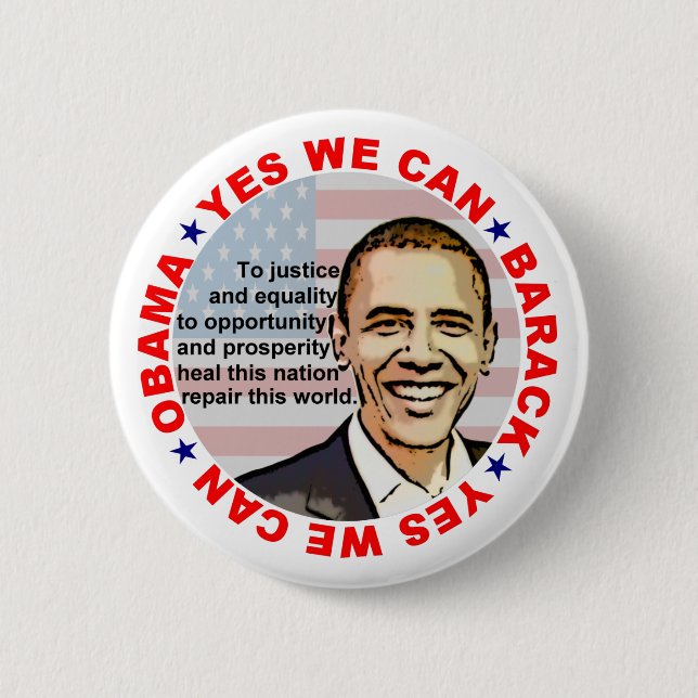 Barack Obama Button (Front)