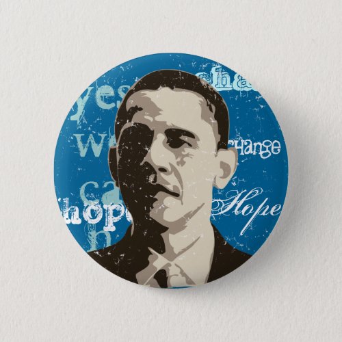 Barack Obama Campaign Button
