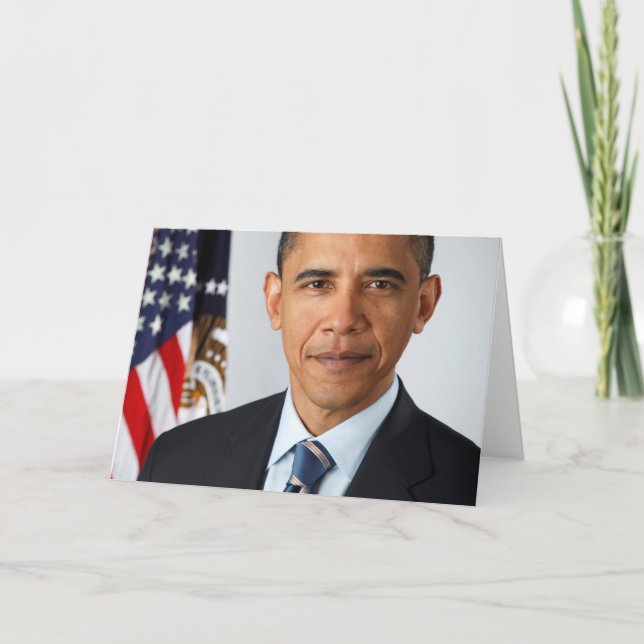 Barack Obama Card (Front)