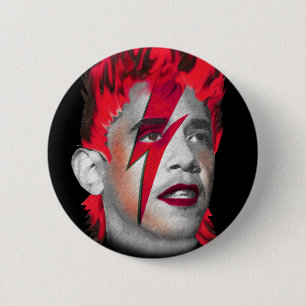 Barack Obama Changes Pinback Button