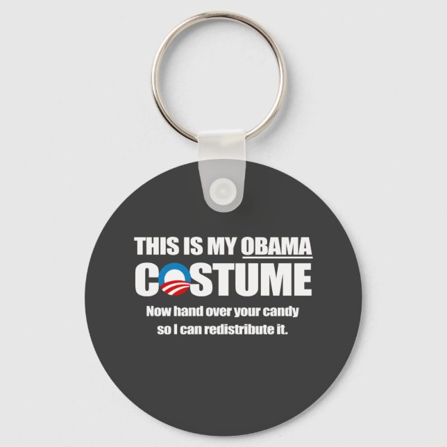 Barack Obama Costume Keychain (Front)