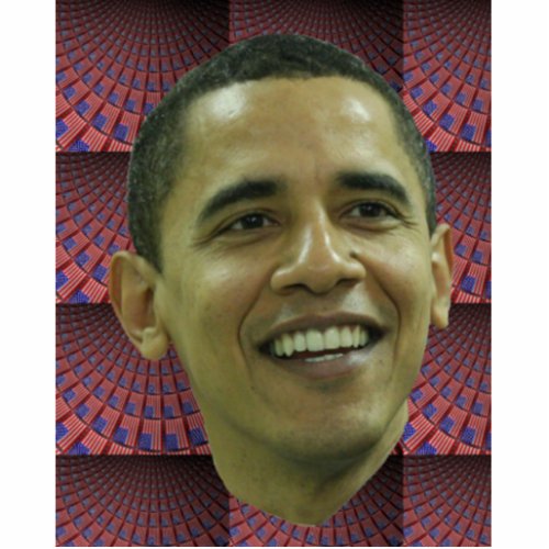 Barack Obama Cutout