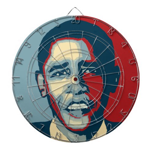 Barack Obama Dart Board