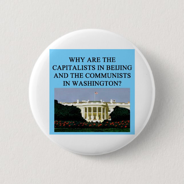 barack obama democratic socialist button (Front)