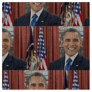 Barack Obama Fabric