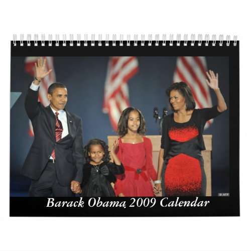 Barack Obama  Family 2009 Calendar