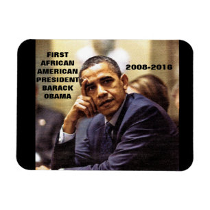 BARACK OBAMA FIRST NEGRO AMERICAN PRESIDENT MAGNET