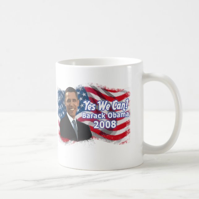 Barack Obama for President Mug (Right)