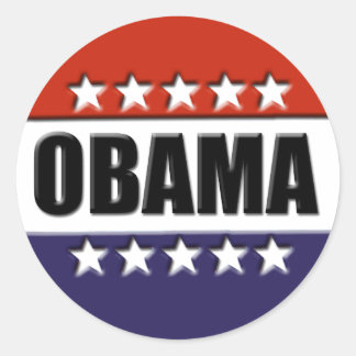 Barack Obama for President Stickers